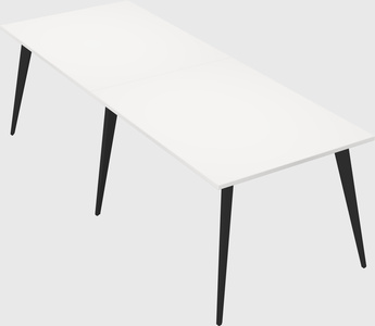 Modern rectangular office desk