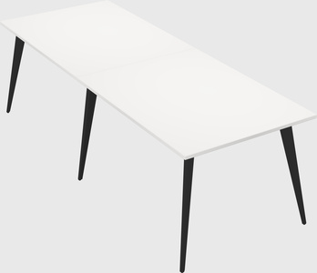 Modern rectangular office desk