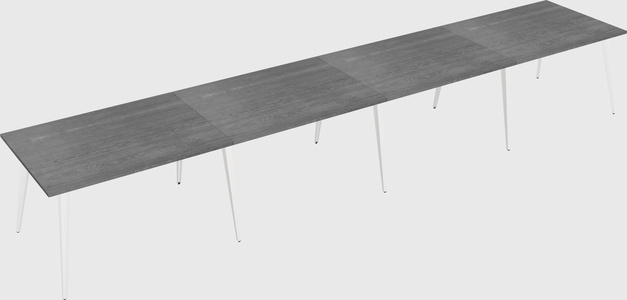 Modern rectangular office desk