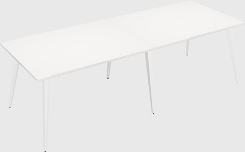 Modern rectangular office desk
