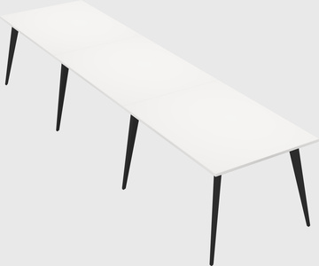 Modern rectangular office desk