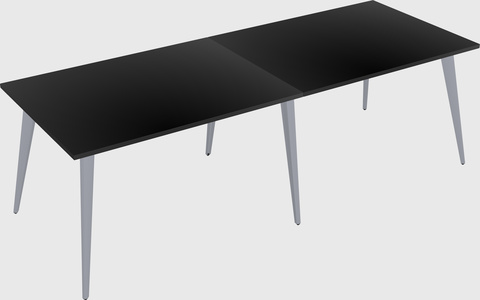 Modern rectangular office desk