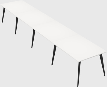 Modern rectangular office desk
