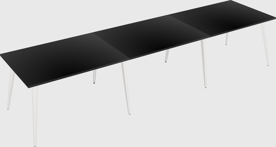 Modern rectangular office desk
