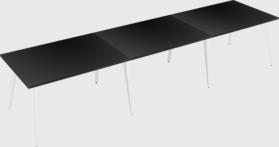 Modern rectangular office desk