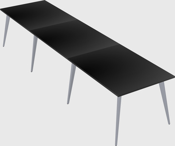 Modern rectangular office desk
