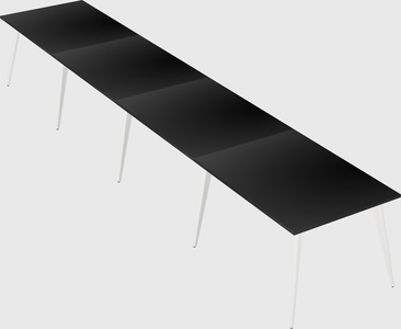 Modern rectangular office desk