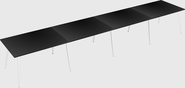 Modern rectangular office desk