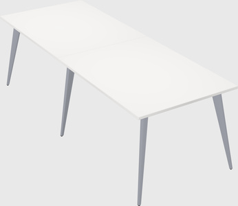 Modern rectangular office desk