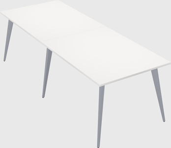 Modern rectangular office desk