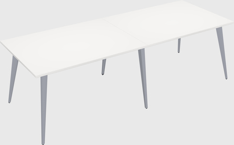 Modern rectangular office desk