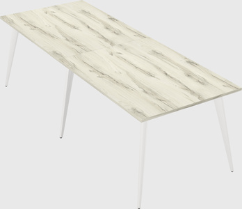 Modern rectangular office desk