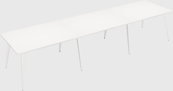 Modern rectangular office desk