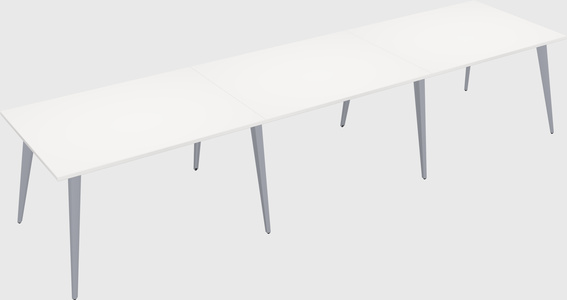 Modern rectangular office desk