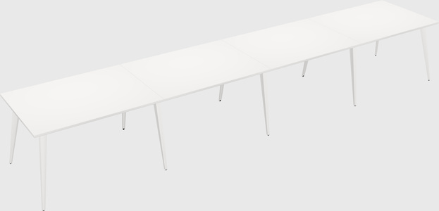 Modern rectangular office desk