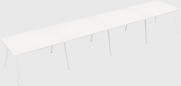 Modern rectangular office desk