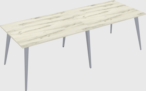 Modern rectangular office desk