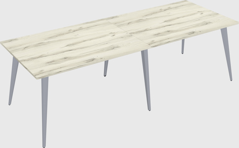 Modern rectangular office desk