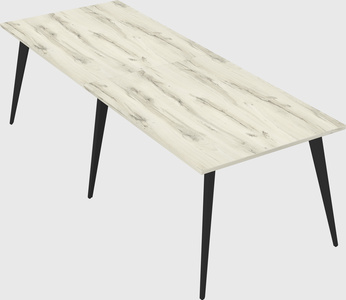Modern rectangular office desk