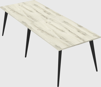 Modern rectangular office desk