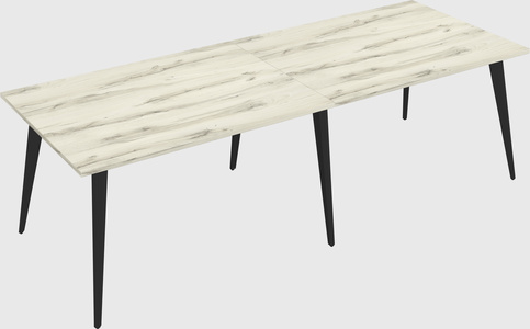 Modern rectangular office desk