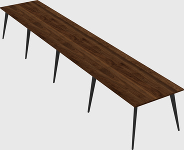 Modern rectangular office desk