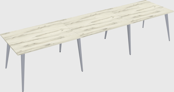 Modern rectangular office desk