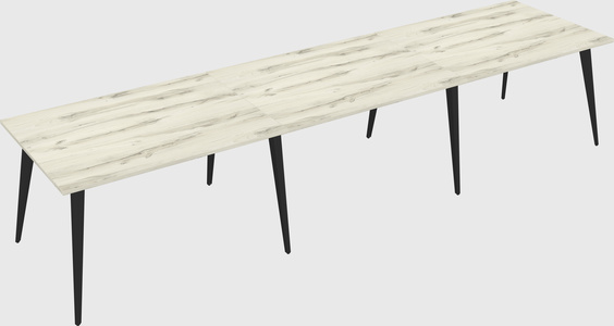 Modern rectangular office desk