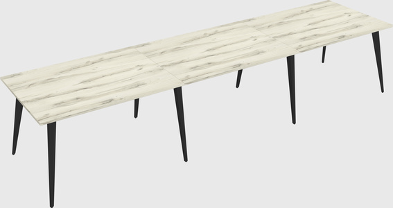 Modern rectangular office desk