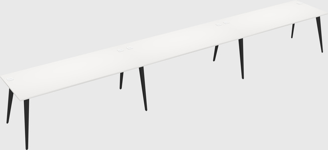 Modern Rectangular Office Desk