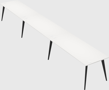 Modern rectangular office desk