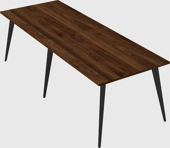 Modern rectangular office desk