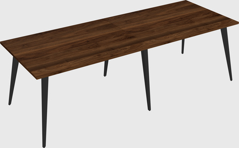 Modern rectangular office desk
