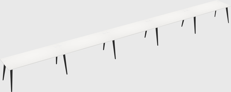 Modern rectangular office desk