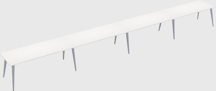 Modern rectangular office desk
