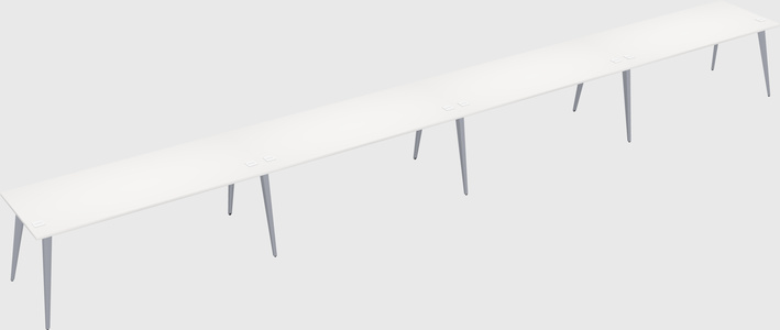 Modern rectangular office desk