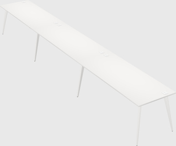 Modern rectangular office desk
