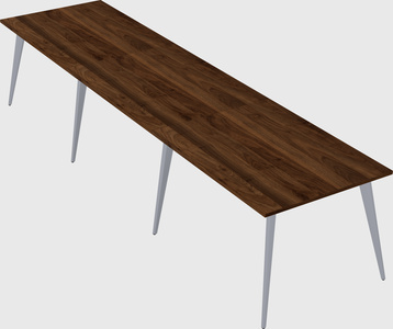Modern rectangular office desk