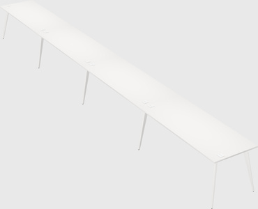 Modern rectangular office desk