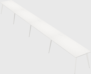 Modern rectangular office desk