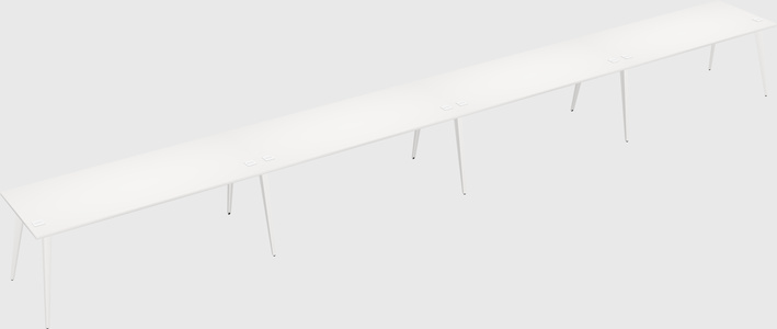 Modern rectangular office desk