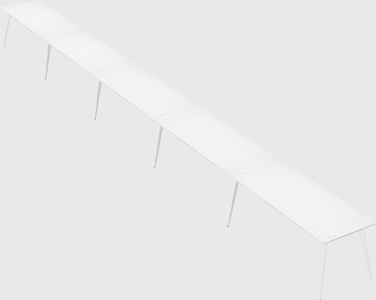 Modern rectangular office desk