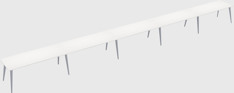 Modern Rectangular Office Desk