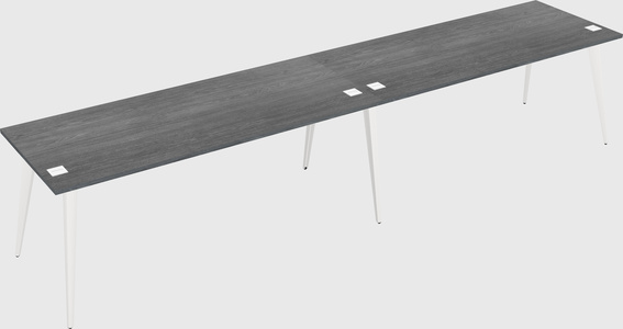 Modern rectangular office desk