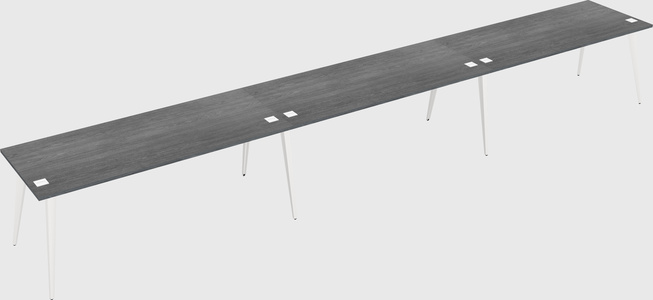 Modern rectangular office desk