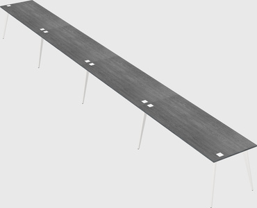 Modern rectangular office desk