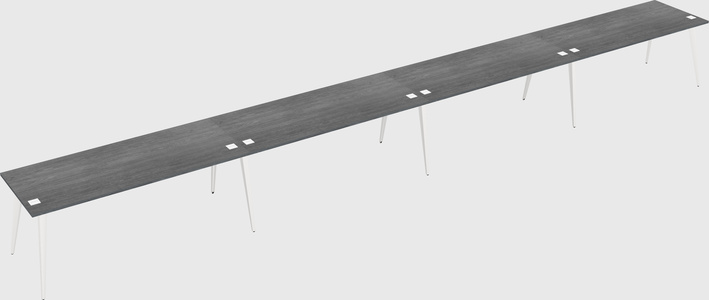 Modern rectangular office desk