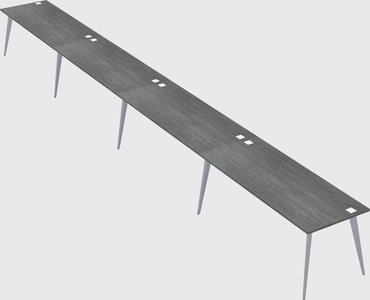 Modern rectangular office desk