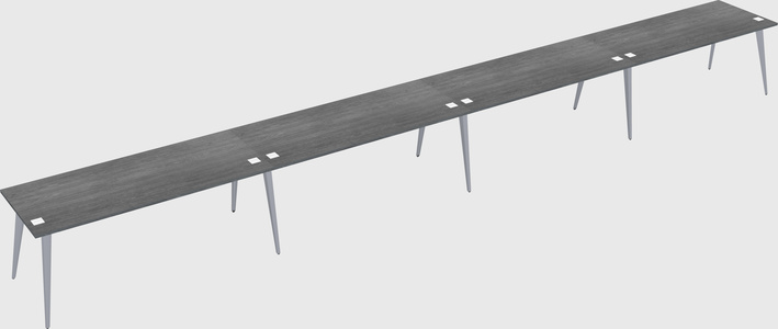 Modern rectangular office desk