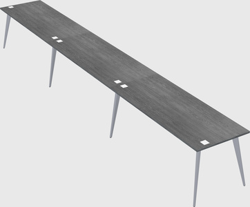Modern rectangular office desk